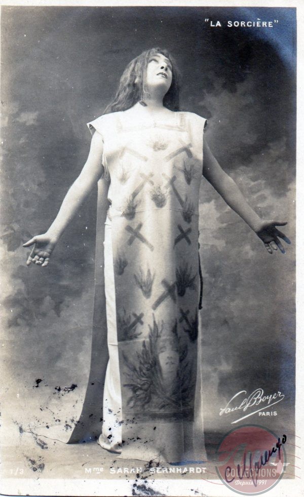 1-3 - Mme Sarah Bernhardt - ''La Sorcière''