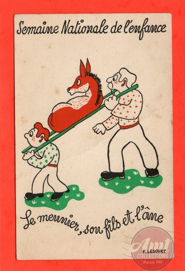 Lesourt F - Le meunier, son fils et l'âne