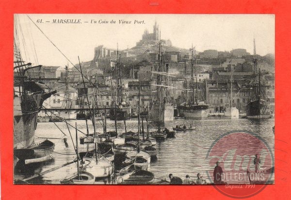 dept 13 - 61 - (2) - MARSEILLE - Un coin du Vieux Port