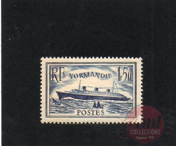 1935-36 - 1f.50 - Paquebot "Normandie" - France Neuf