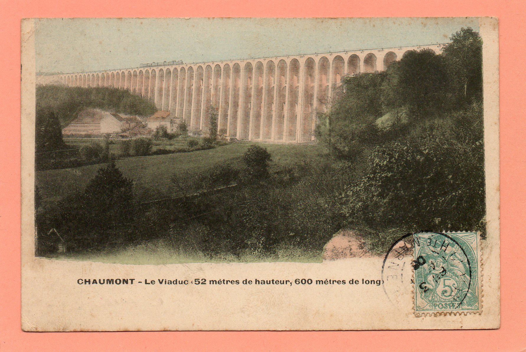 Dept 52 - CHAUMONT - Le Viaduc (52 Mètres De Hauteur, 600 Mètres De ...