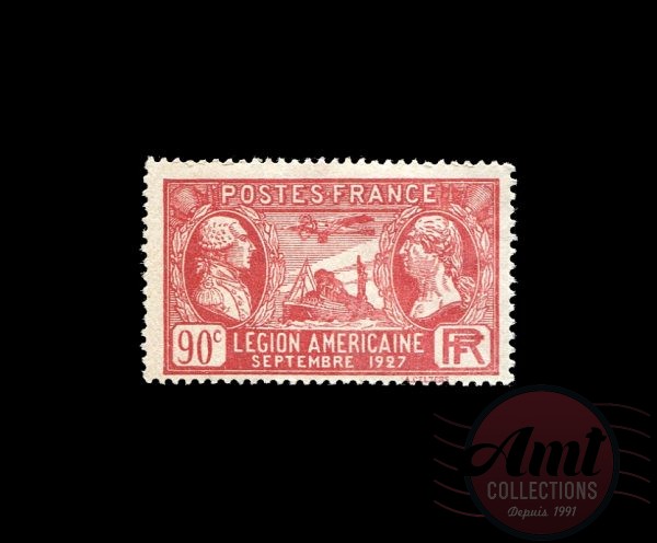 1927 - 90c - Visite de la Légion Américaine  - France Neuf