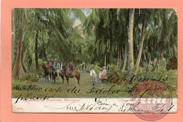 NICARAGUA - 8692 - BLUEFIELDS - Souvenir de Bluefields - Récuerdos de Bluefields - Promenade ...