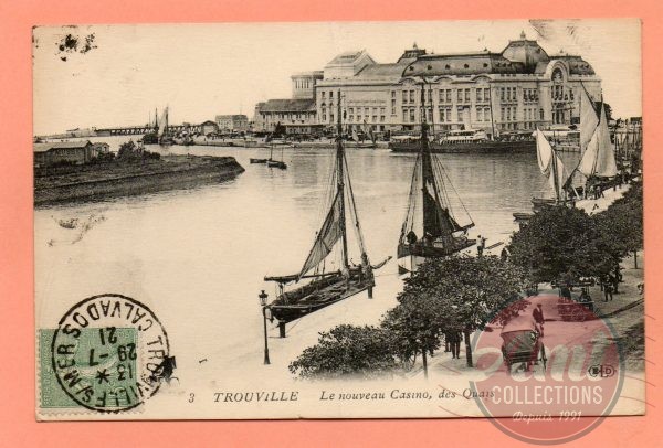 dept 14 - 3 - TROUVILLE - Le Nouveau Casino, des Quais