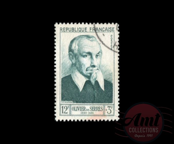 1953 - 12f.+3f - Célébrités du XIIème au XXème siècles - France Oblitéré