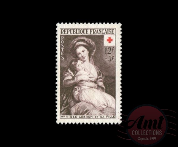 1953 - 12f.+3f - Au profit de la Croix-Rouge - France Oblitéré