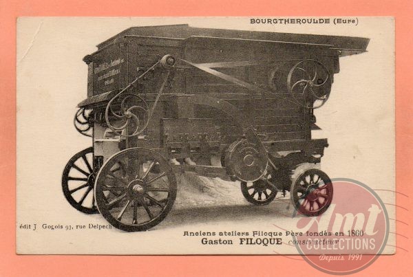 dept 27 - BOURGTHEROULDE - Ancien Atelier Filoque Père fondés en 1860 - GASTON FILOQUE construteur