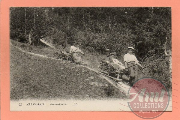 dept 38 - 68 - ALLEVARD - Brame-Farine