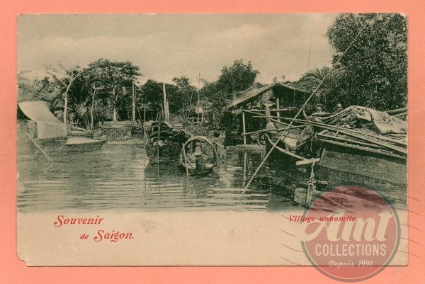 ANNAM - Souvenir de Saigon - Village annamite