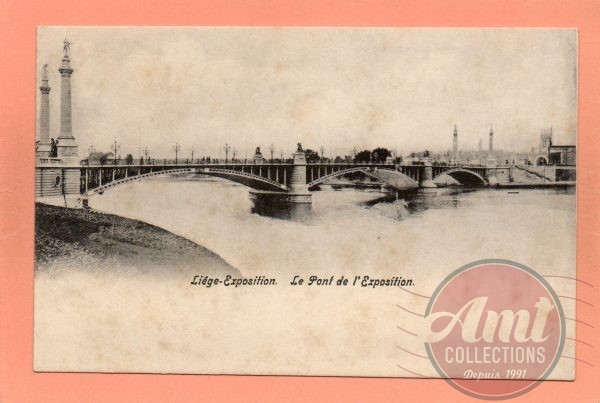 BELGIQUE - LIEGE - Liège-Exposition - Le Pont de l'Exposition