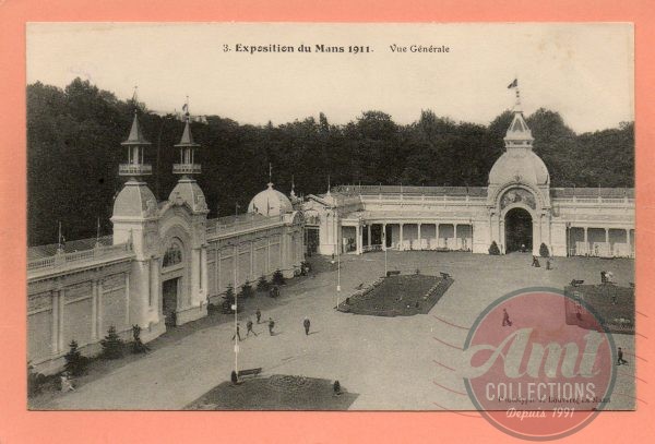 dept 72 - 3 - LE MANS - Exposition du Mans 1911 - Vue Générale