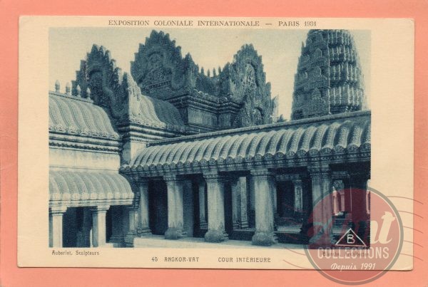 dept 75 - 45 - PARIS - Exposition Coloniale Internationale - Paris 1931 - Angkor-Vat - Cour Intérieure