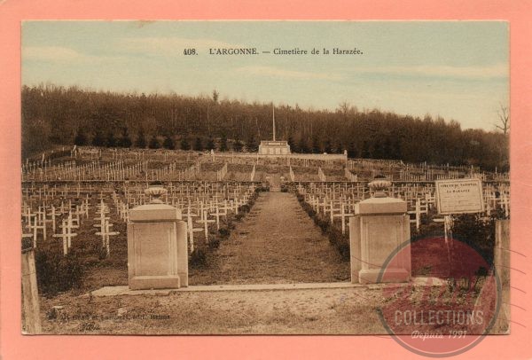 dept 51 - 408 - LA HARAZEE - L'ARGONNE - Cimetière de la Harazée
