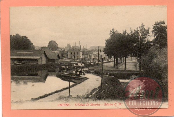 dept 80 - AMIENS - L'Ecluse St-Maurice