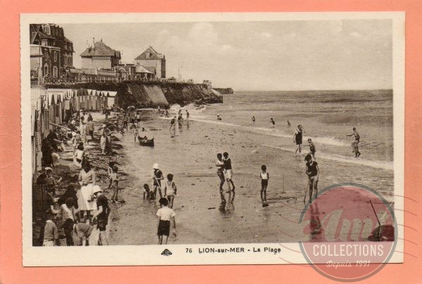 dept 14 - 76 - LION-sur-MER - La Plage