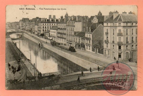 dept 35 - 1007 - RENNES - Vue Panoramique des Quais