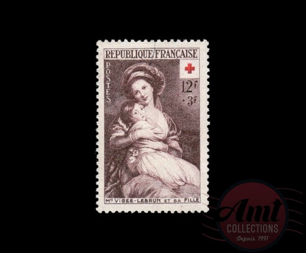 1953 - 12f.+3f - Au profit de la Croix- Rouge - France Oblitéré
