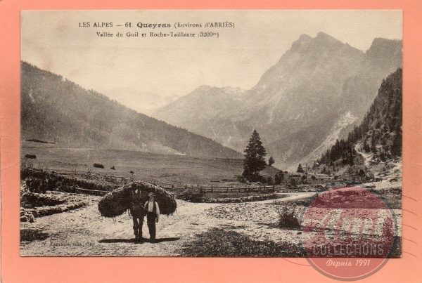 dept 05 - 61 - QUEYRAS - Les Alpes - Environs d'Abriès - Vallée du Guil et Roche-Taillante (3200m)