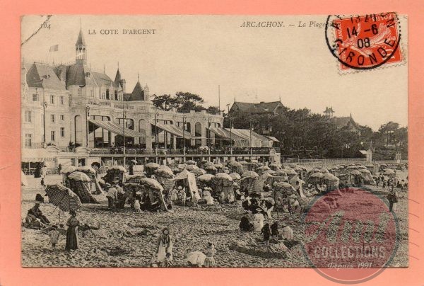 dept 33 - 104 - ARCACHON - La Cote d'Argent - La Plage du Casino