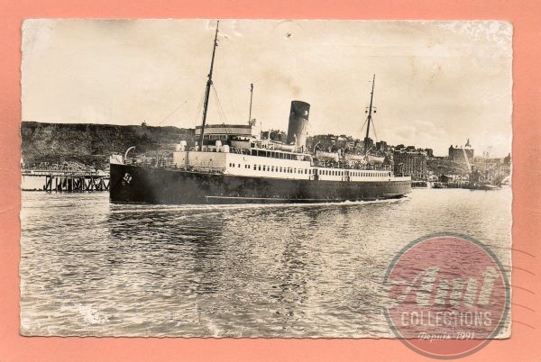 dept 62 - 51 - BOULOGNE-SUR-MER - Le S.S. ''Canterbury'' dans le Port