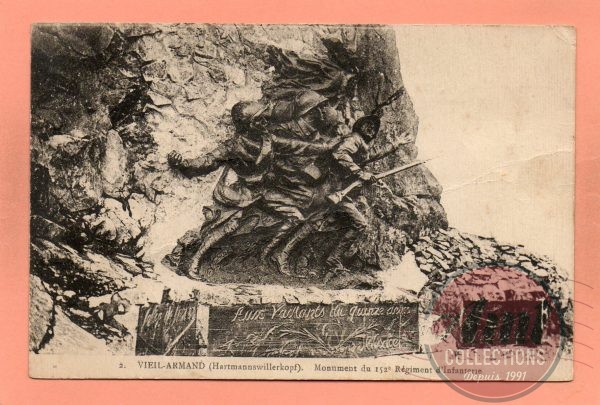 dept 68 - 2 - VIEIL ARMAND - Hartmannswillerkopf - Monument du 152e Régiment d'Infanterie