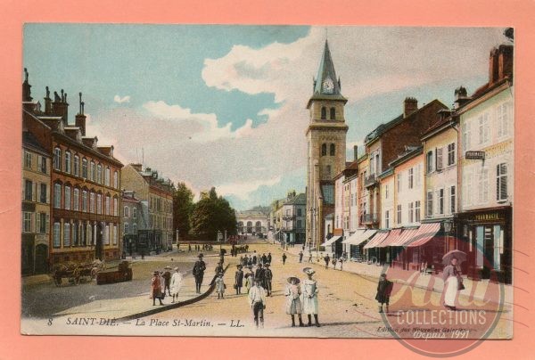 dept 88 - 8 - SAINT-DIE - La Place St-Martin