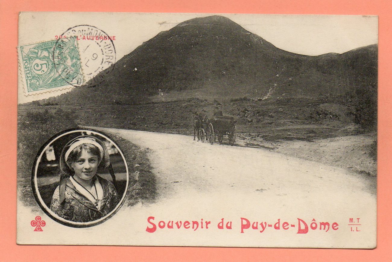 Dept 63 334 Le Puy De Dôme Lauvergne Souvenir Du Puy De Dôme Amt Collections Vente 