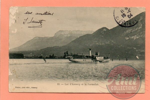 dept 74 - 13 - ANNECY - Lac d'Annecy et le Parmelan