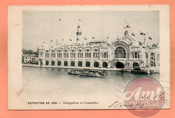 dept 75 - PARIS - Exposition de 1900 - Navigation et Commerce