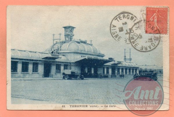 dept 02 - 35 - TERGNIER - La Gare