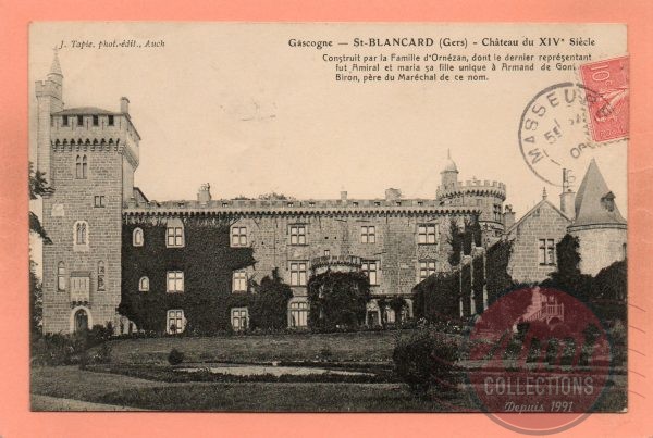 dept 32 - SAINT-BLANCARD - Gascogne - Château du XIVe Siècle - Construit par la Famille ...