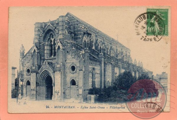 dept 82 - 24 - MONTAUBAN - Eglise Saint-Orens - Villebourbon