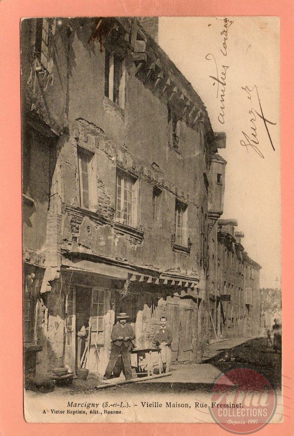 dept 71 - MARCIGNY - Vieille Maison, Rue Fressinet