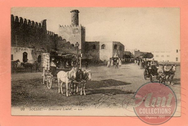 TUNISIE - 92 - SOUSSE - Boulevard Loubet