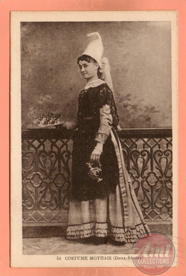 dept 79 - 54 - LA MOTHE-SAINT-HERAY -  Costume Mothais