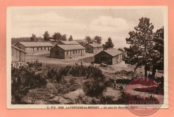 dept 63 - 1608 - LA FONTAINE-DU-BERGER - Un coin du Nouveau Camp