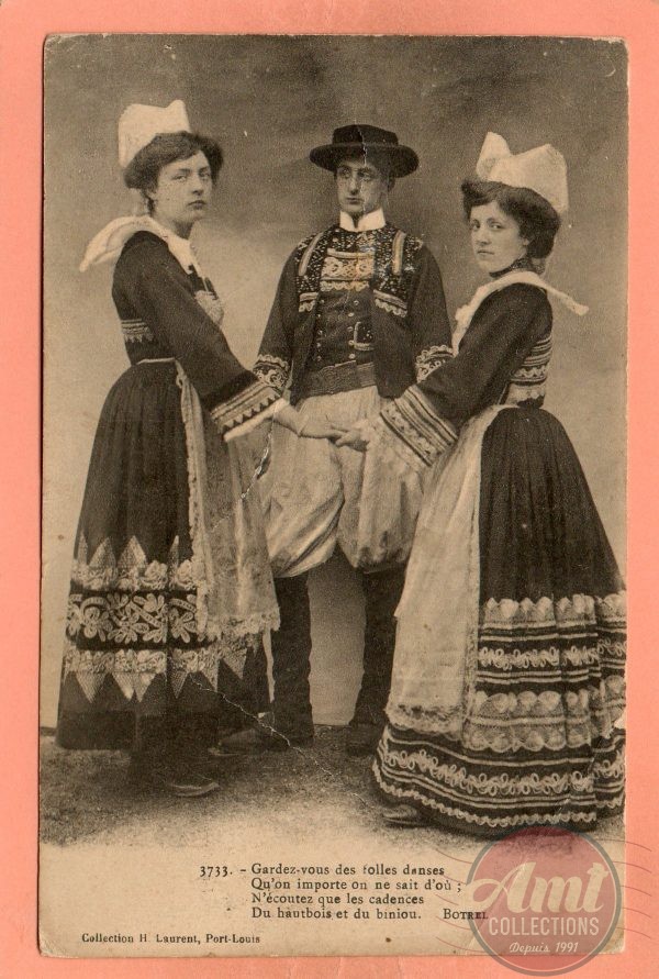 BRETAGNE - 3733 - Gardez-vous des folles danses ... BOTREL