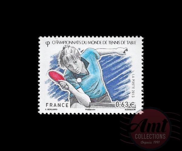 Timbre - France Neuf - 342 - 2013 - Sport. Championnats du monde de tennis de table