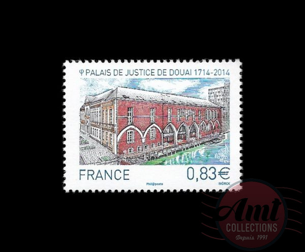 Timbre-France Neuf- 416-2014-Tricentenaire du palais de justice de Douai