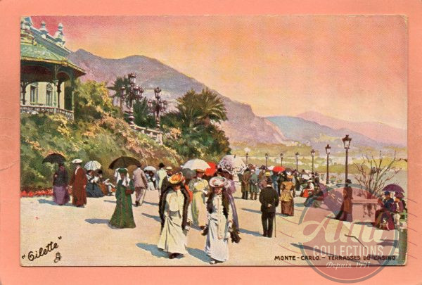 dept 980 - Série 763 - MONTE-CARLO - Terrasses du Casino